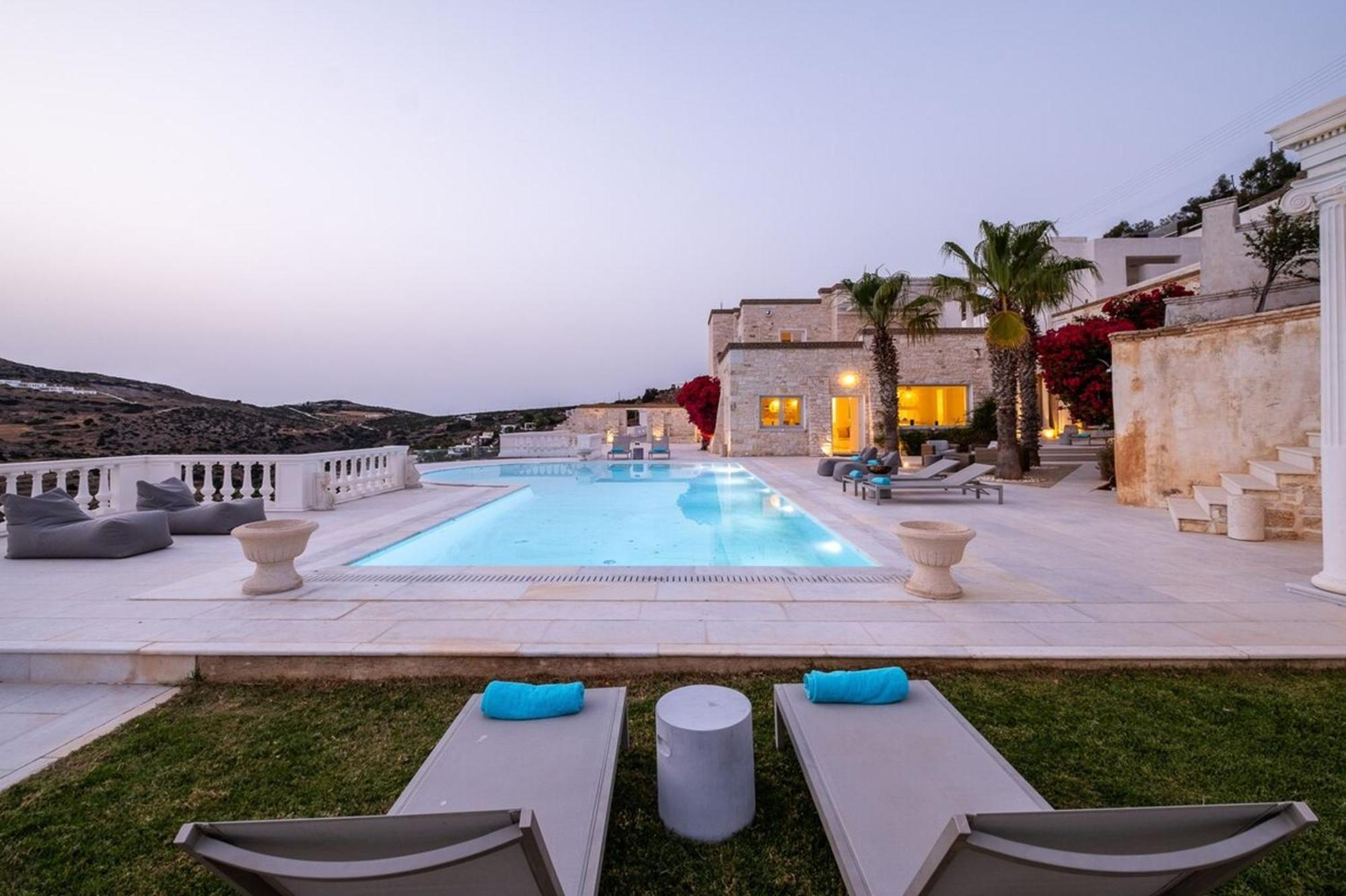 Luxury Villa Aethra -Island Living Paros- Páros Exterior foto