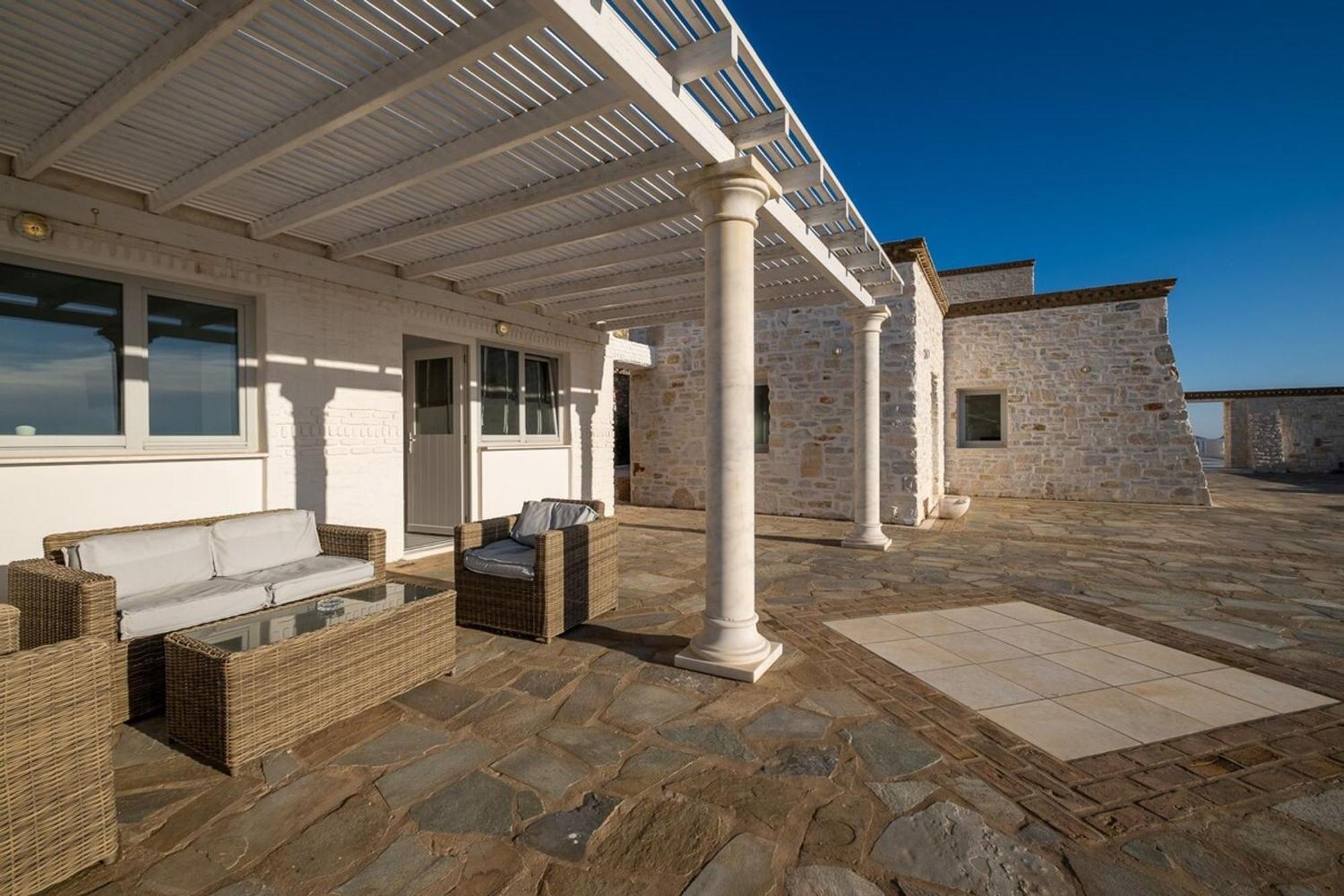 Luxury Villa Aethra -Island Living Paros- Páros Exterior foto