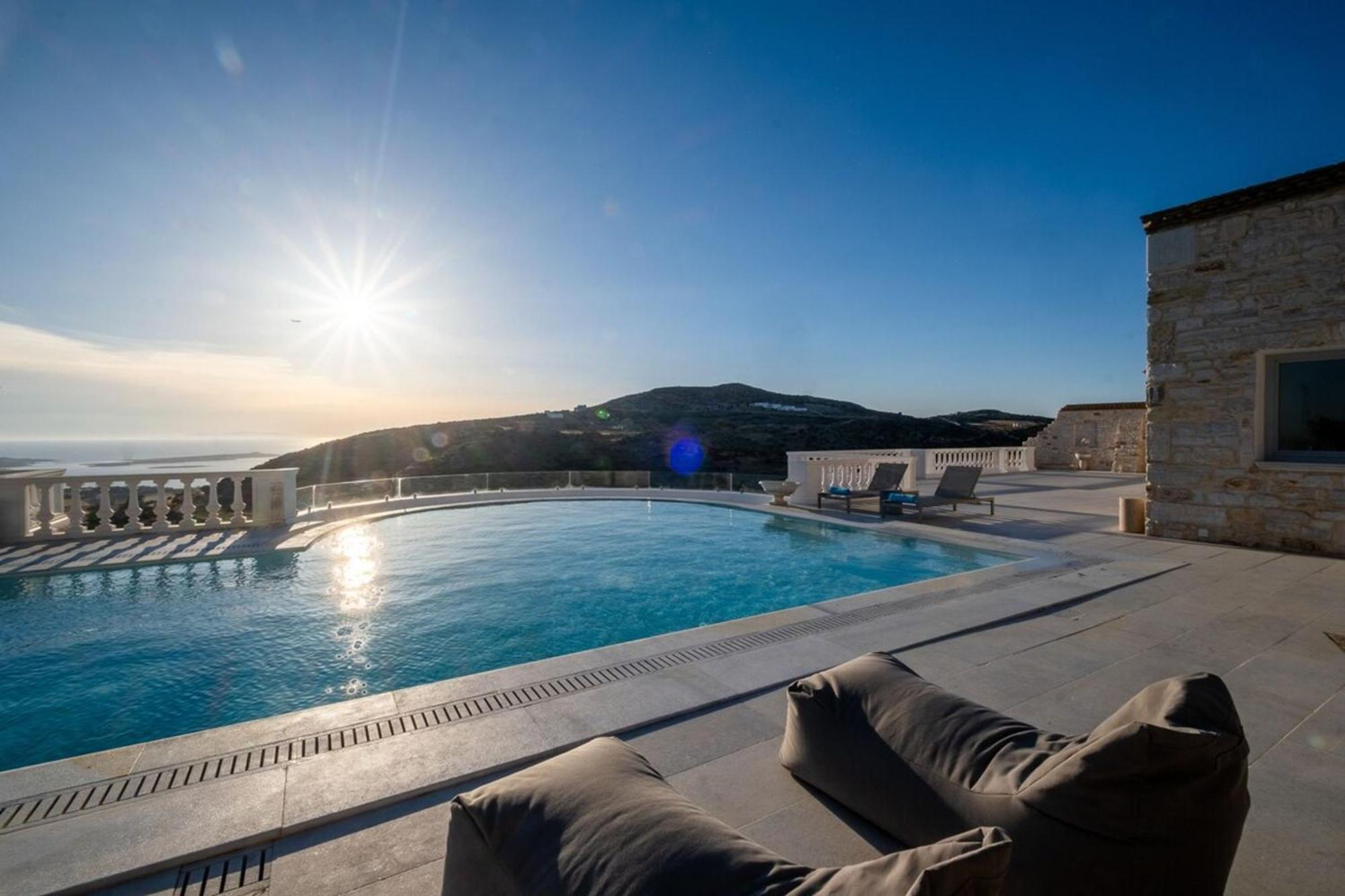 Luxury Villa Aethra -Island Living Paros- Páros Exterior foto