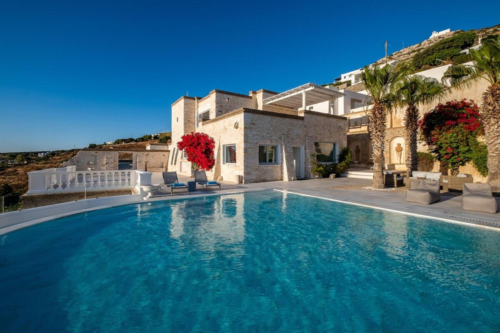 Luxury Villa Aethra -Island Living Paros- Páros Exterior foto