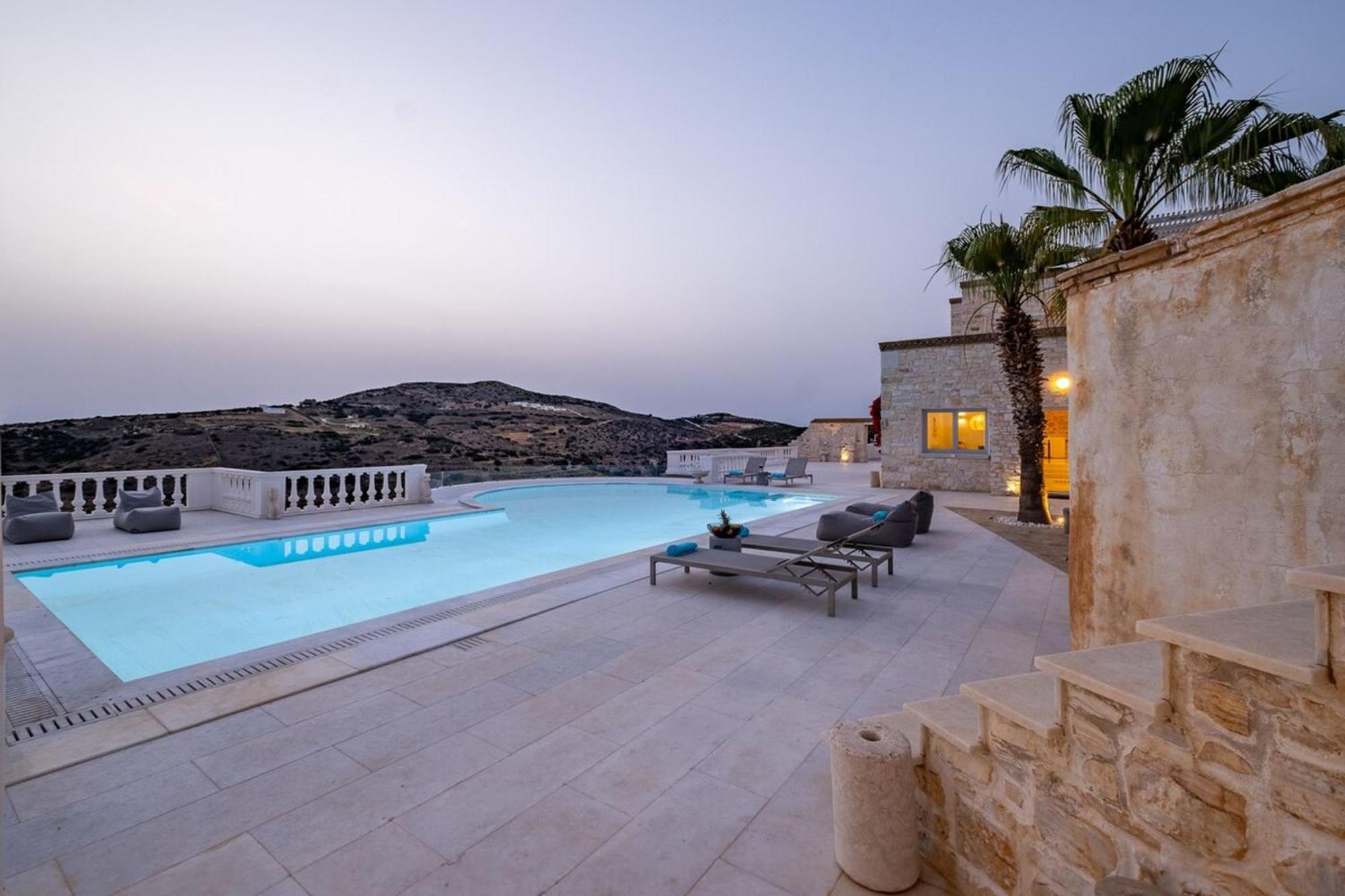 Luxury Villa Aethra -Island Living Paros- Páros Exterior foto