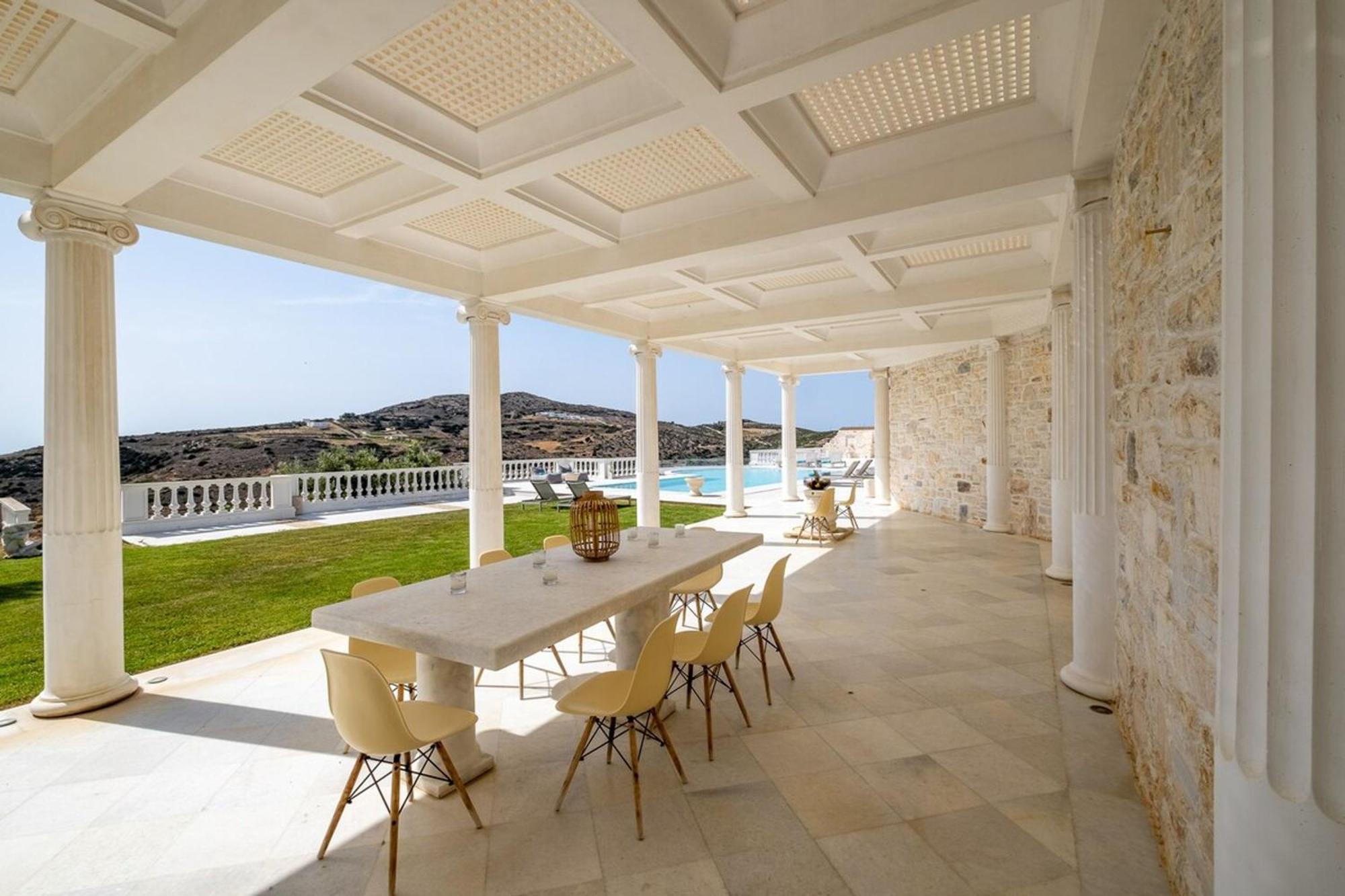 Luxury Villa Aethra -Island Living Paros- Páros Exterior foto