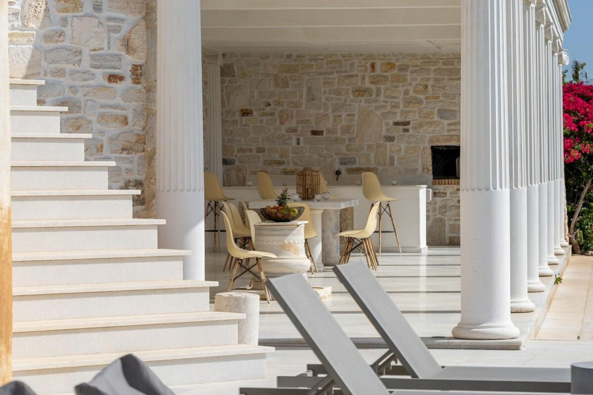 Luxury Villa Aethra -Island Living Paros- Páros Exterior foto