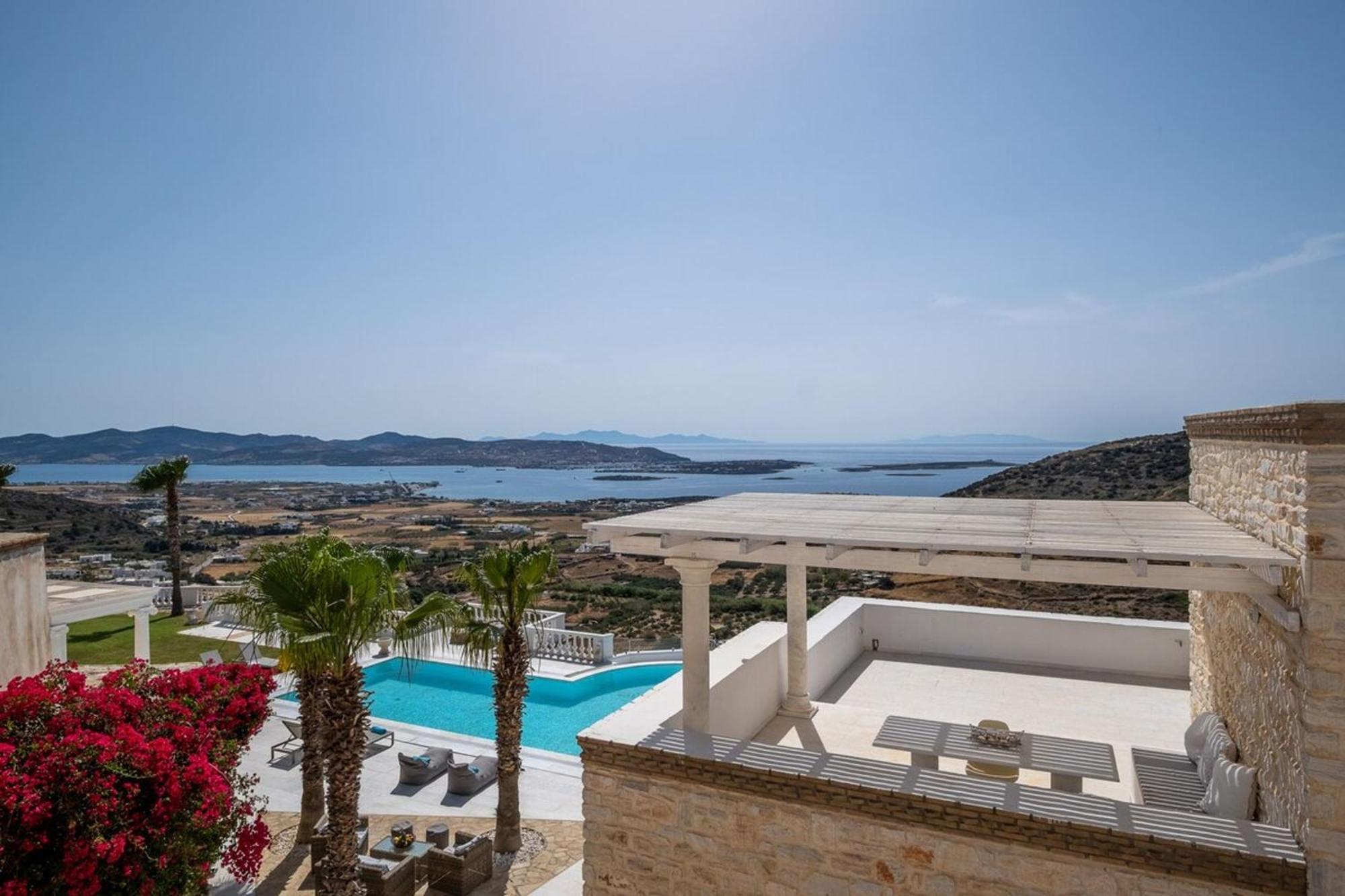 Luxury Villa Aethra -Island Living Paros- Páros Exterior foto